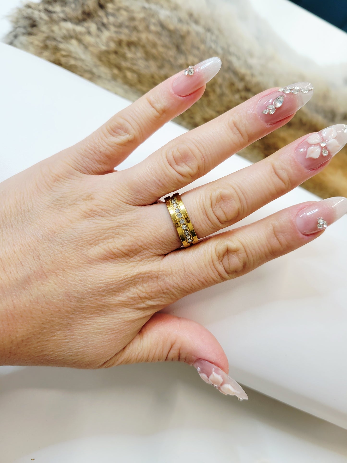 Classic CZ Eternity Band - 18K Gold Plated
