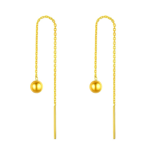 18K gold plated Stainless steel earrings,