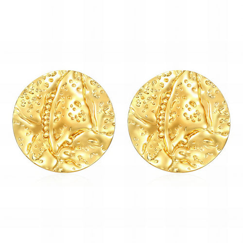 18K gold plated Stainless steel earrings,