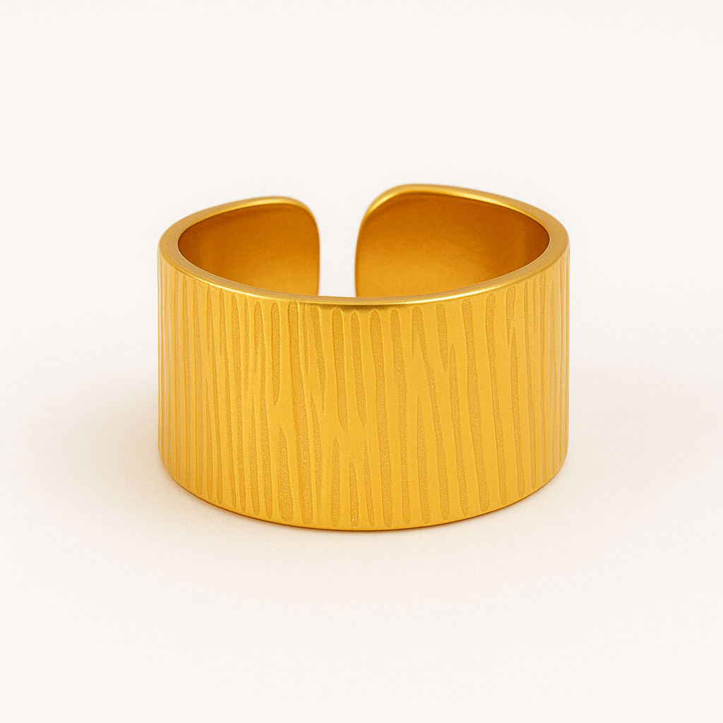 Brazalete Golden Grove – Banda con vetas de madera