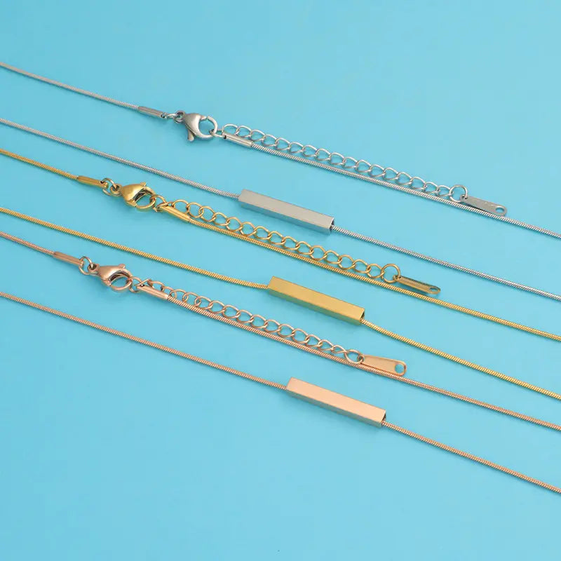 Personalized Bar Necklace