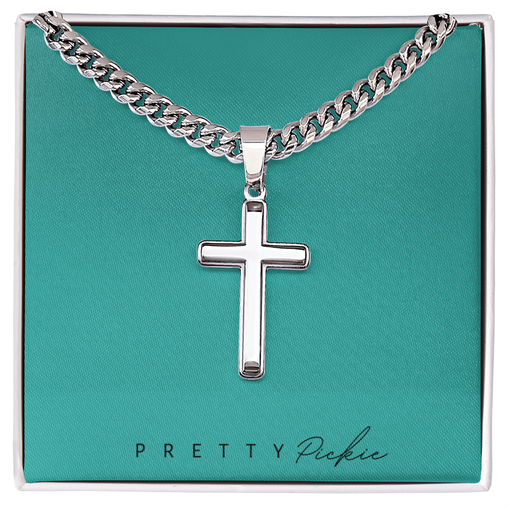 Cuban Cross Link Chain – Faith in Steel