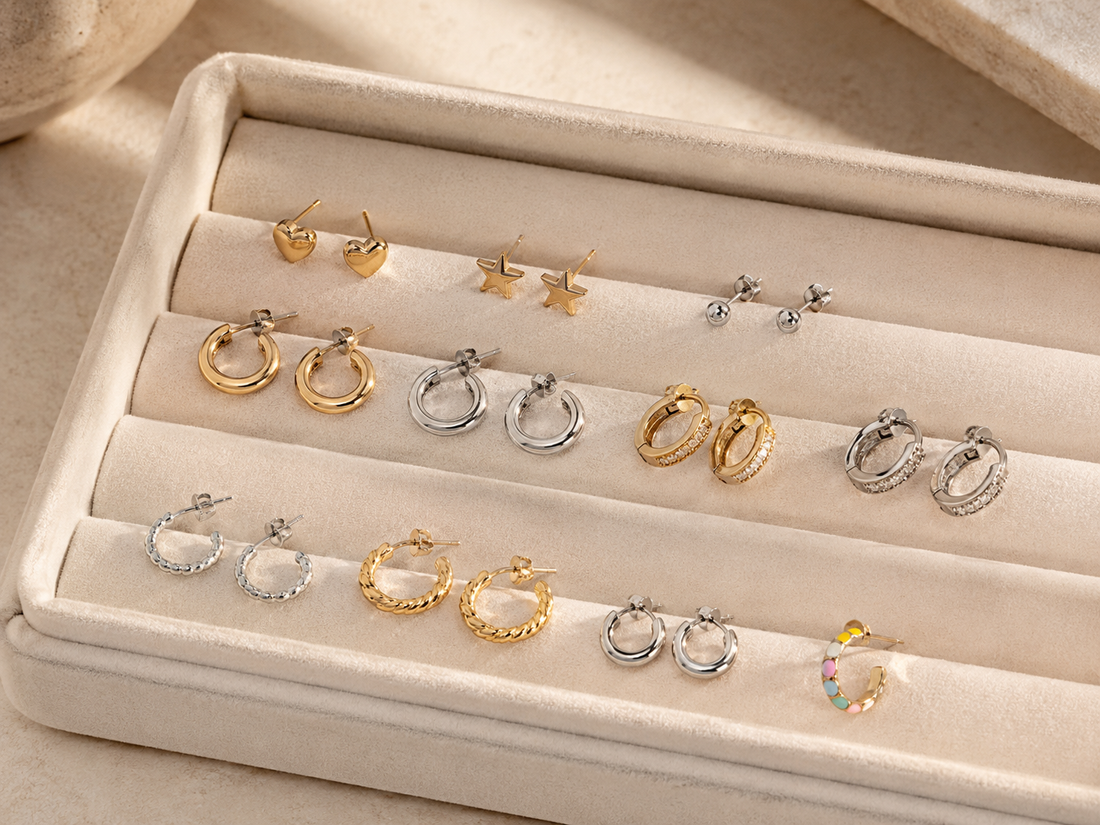 How to Build an Earring Stack: A Simple Guide to Mixing Earrings