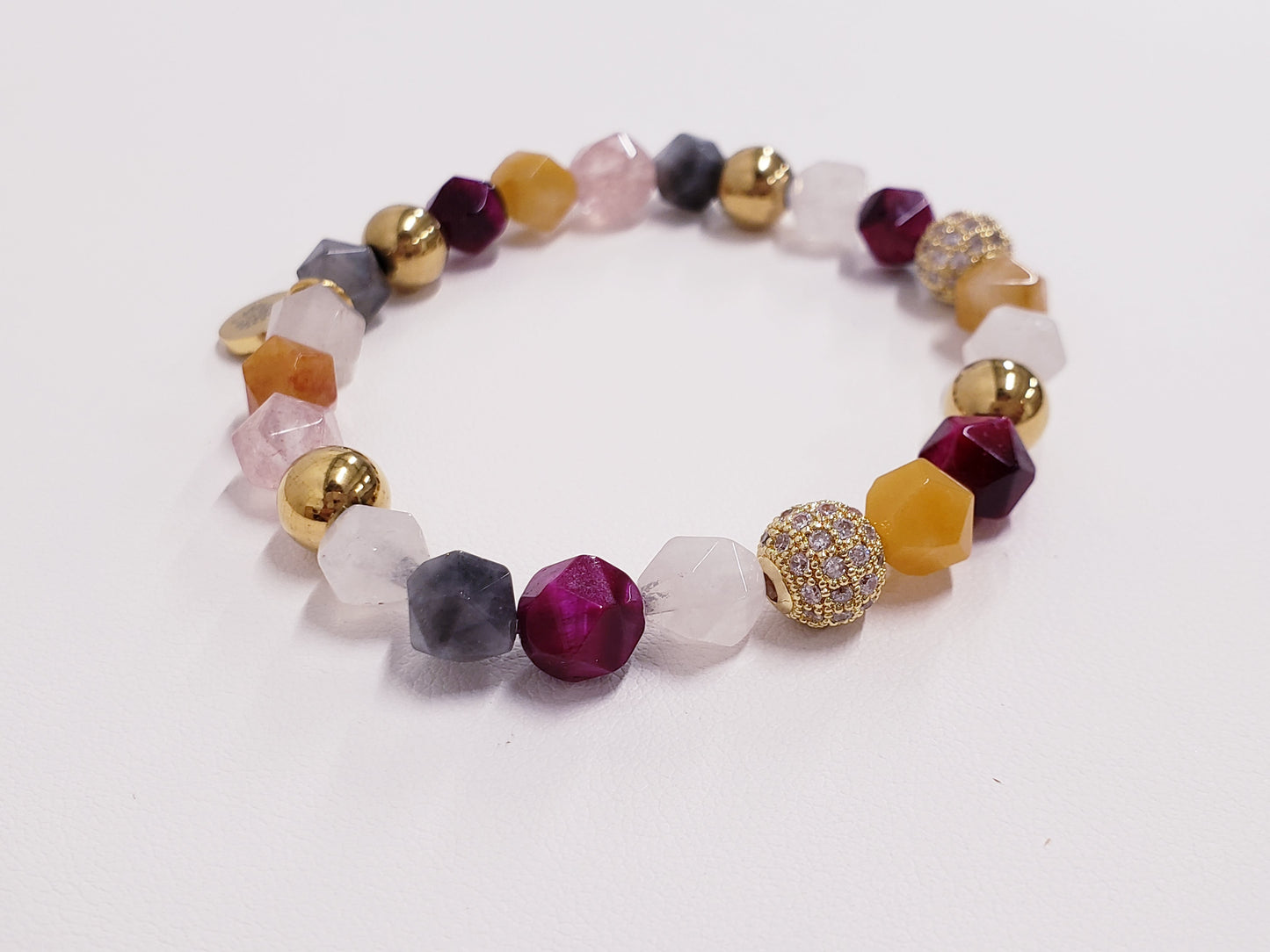 Multi Color Bead Bracelet