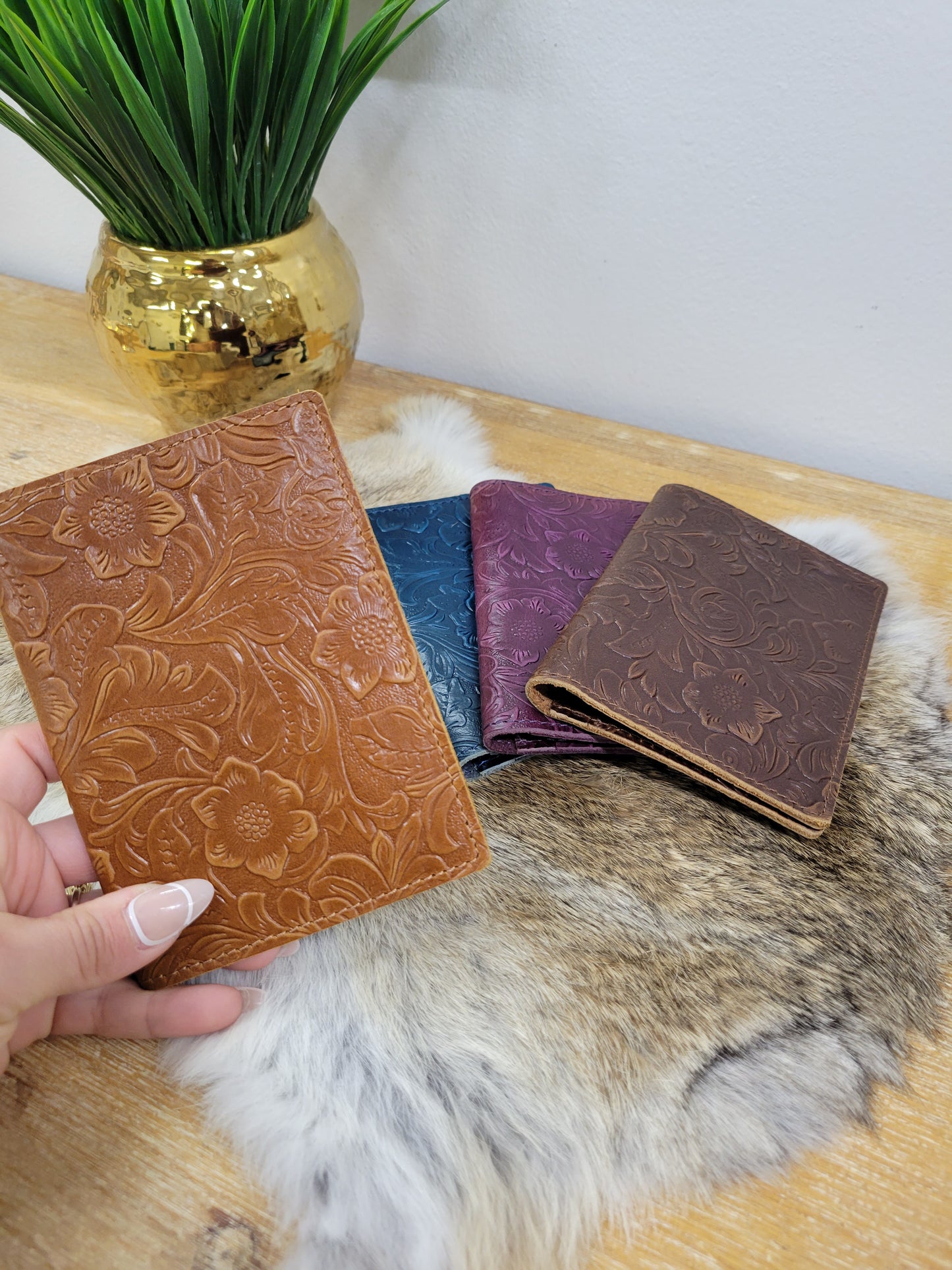 The Wanderer's Vintage Leather Passport Wallet 🌍