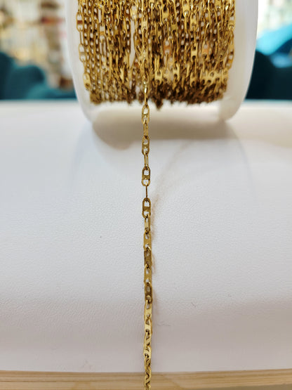 Kit de joyería permanente Forever Link DIY: oro y plata de 18 quilates