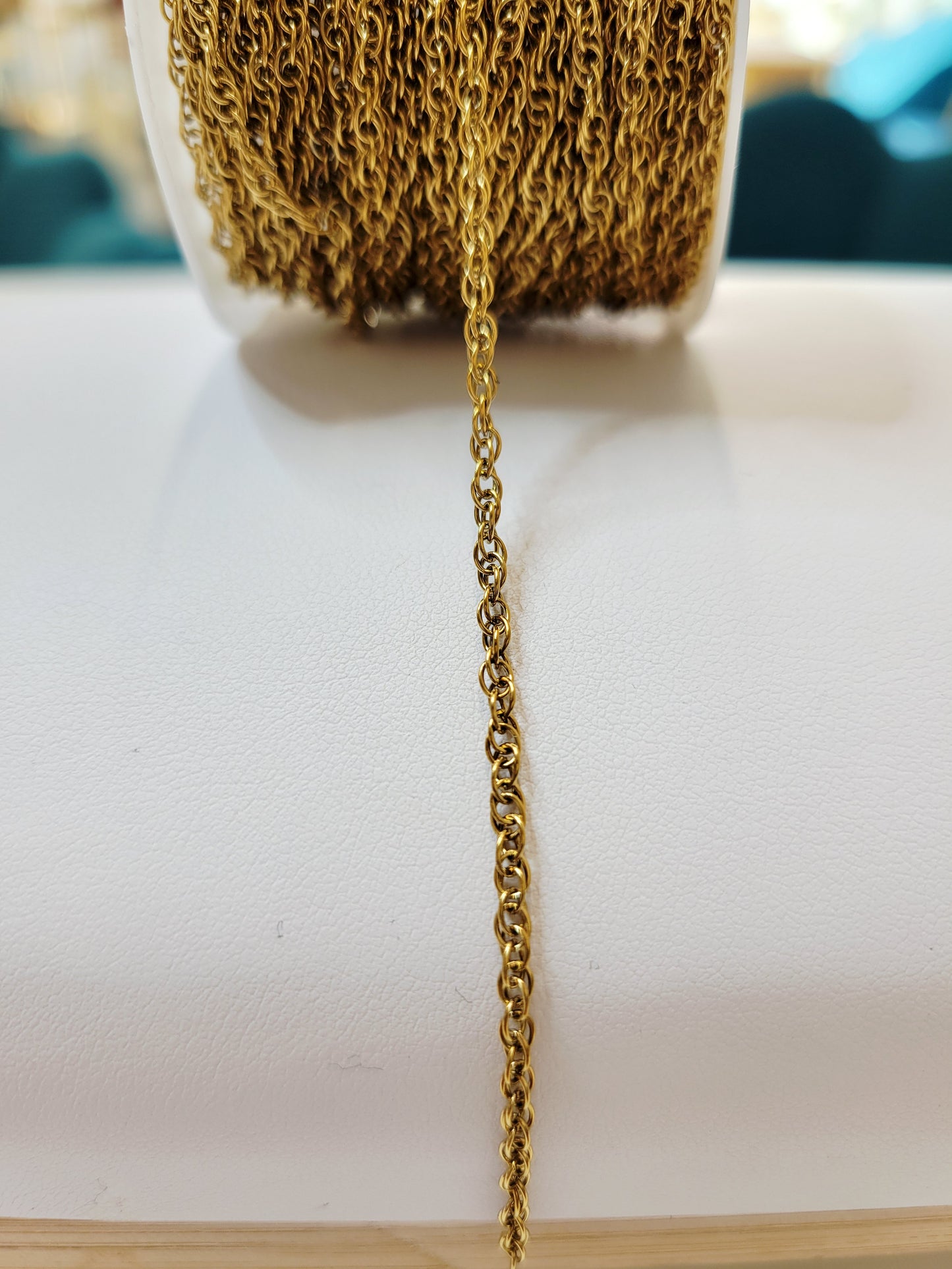 Kit de joyería permanente Forever Link DIY: oro y plata de 18 quilates