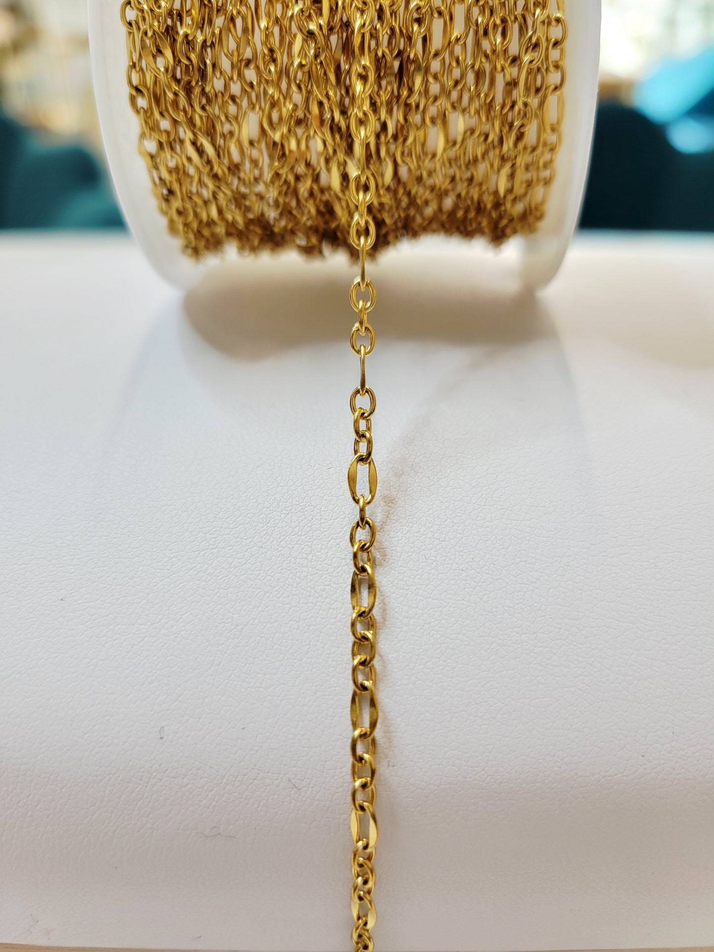 Kit de joyería permanente Forever Link DIY: oro y plata de 18 quilates