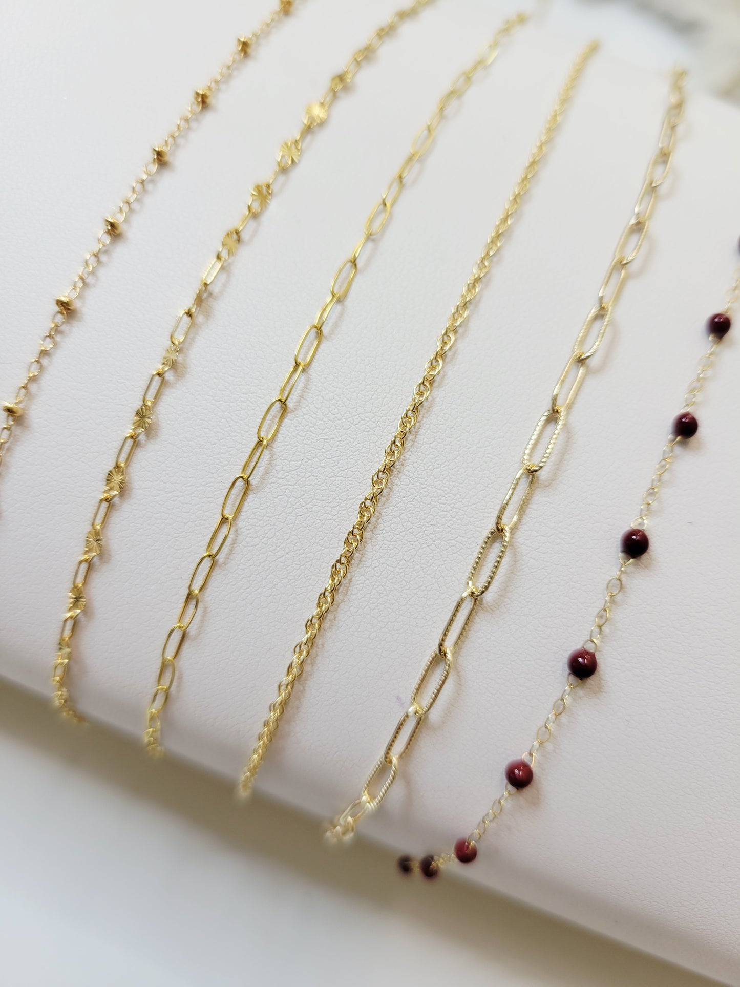 Permanent Jewelry Chain Starter Kit | 10 Curated Chains in 14K Gold Filled & Sterling Silver
