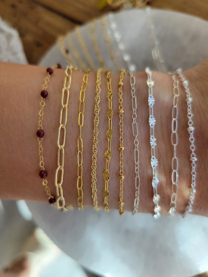 Permanent Jewelry Chain Starter Kit | 10 Curated Chains in 14K Gold Filled & Sterling Silver