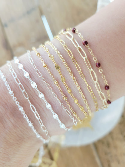 Permanent Jewelry Chain Starter Kit | 10 Curated Chains in 14K Gold Filled & Sterling Silver