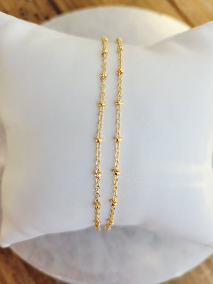 Permanent Jewelry Chain Starter Kit | 10 Curated Chains in 14K Gold Filled & Sterling Silver