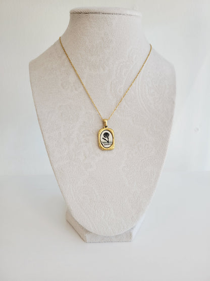 Gold Zodiac Coin Necklace – Choose Your Sign