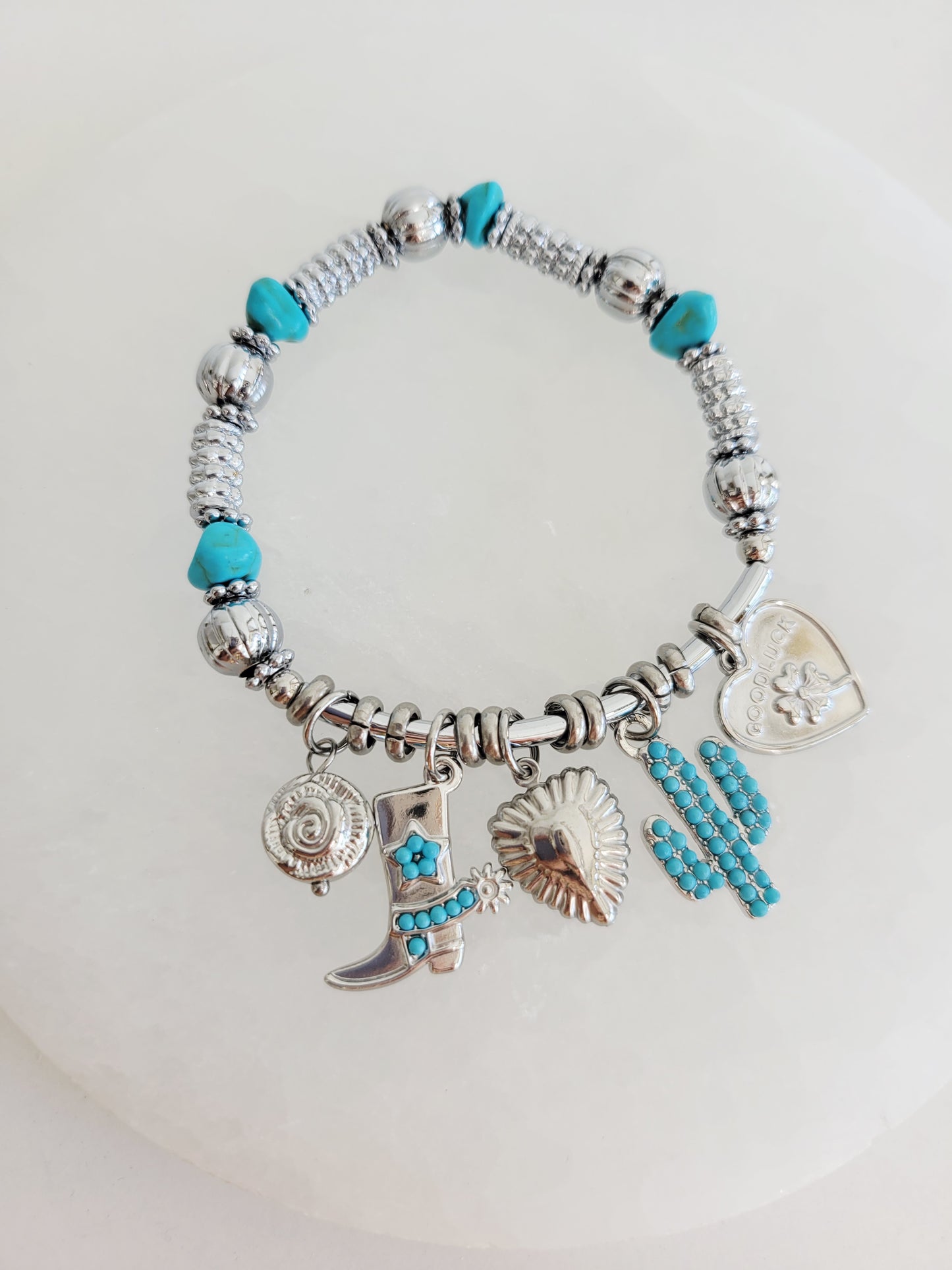 Desert Darling Western Charm Bracelet