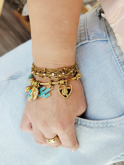 Desert Darling Western Charm Bracelet