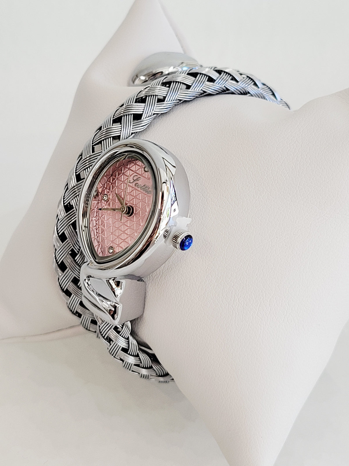 Vintage Woven Oval Bracelet Watch