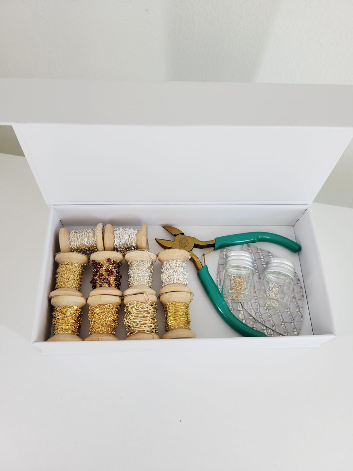 Permanent Jewelry Chain Starter Kit | 10 Curated Chains in 14K Gold Filled & Sterling Silver