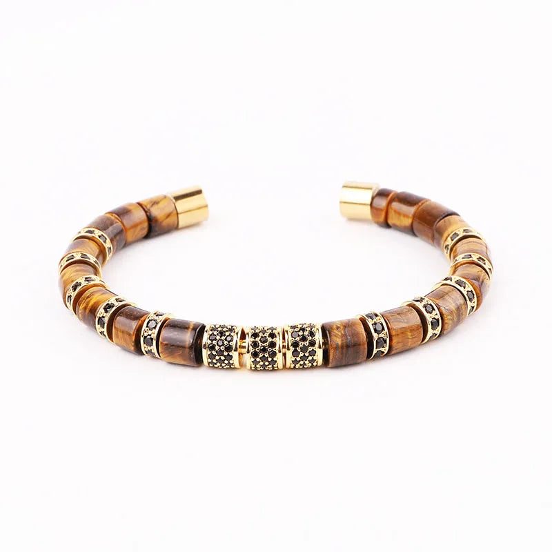 The Grand Imperial Trinity – 3-Piece Luxury Tiger Eye Set