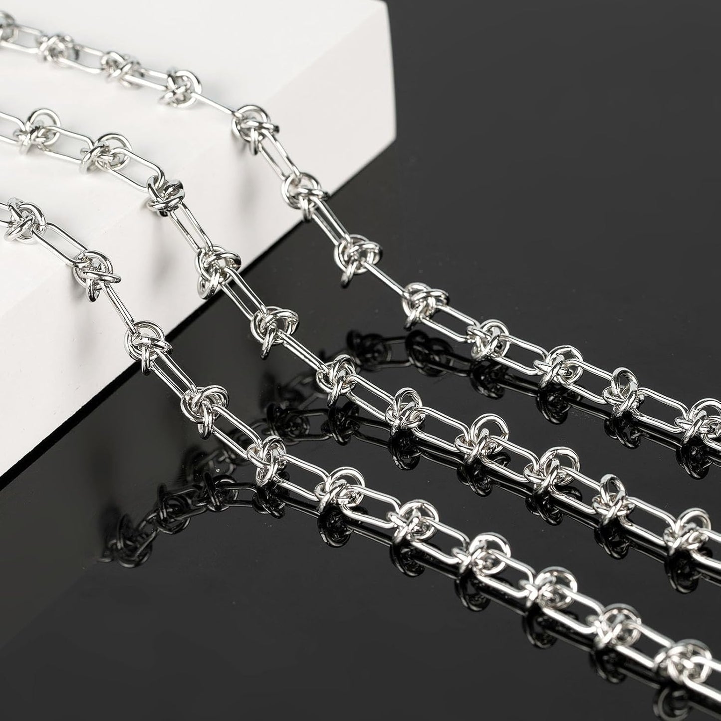 Silver Rolo Chain Bracelet