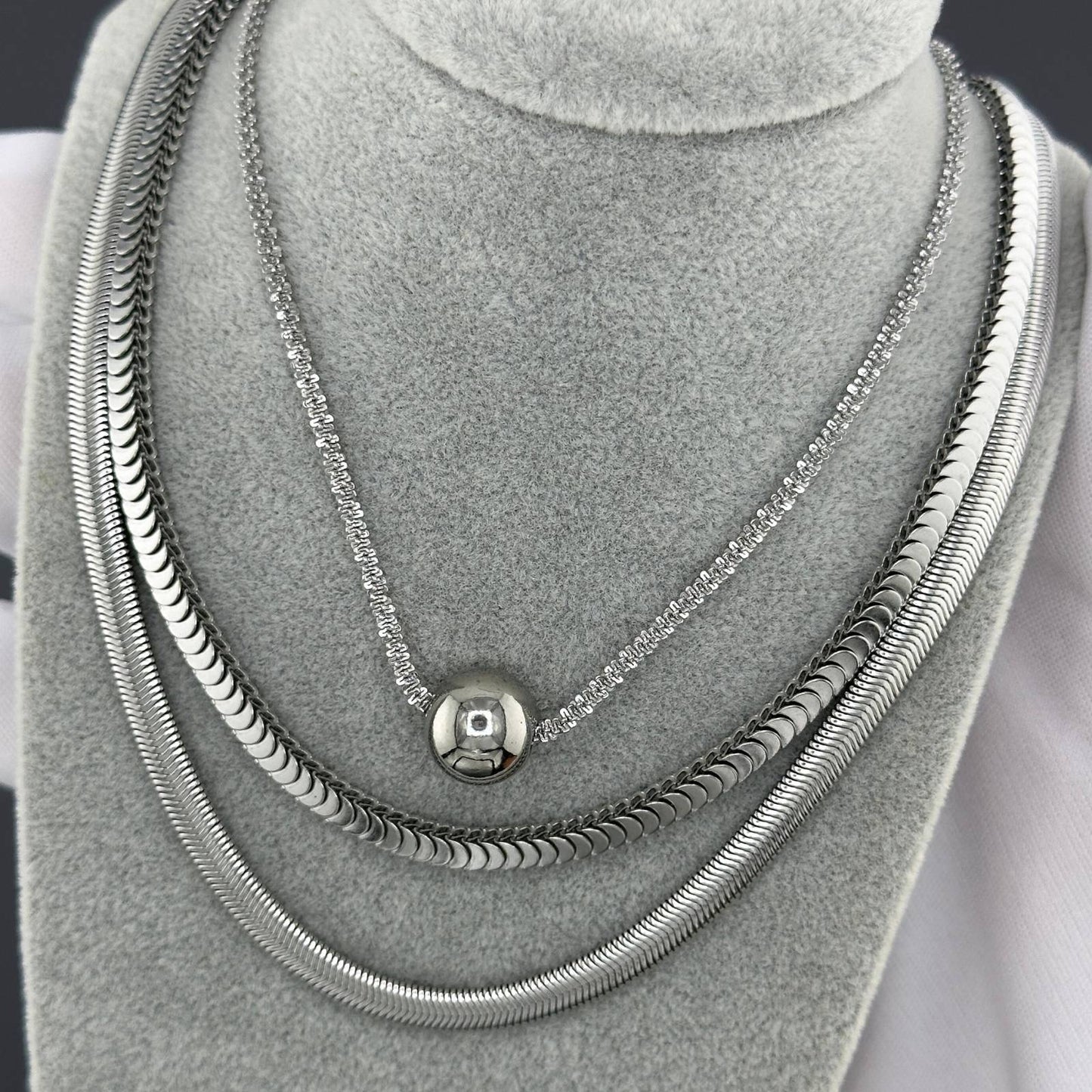 Classic Chain Necklace in Stainless Steel