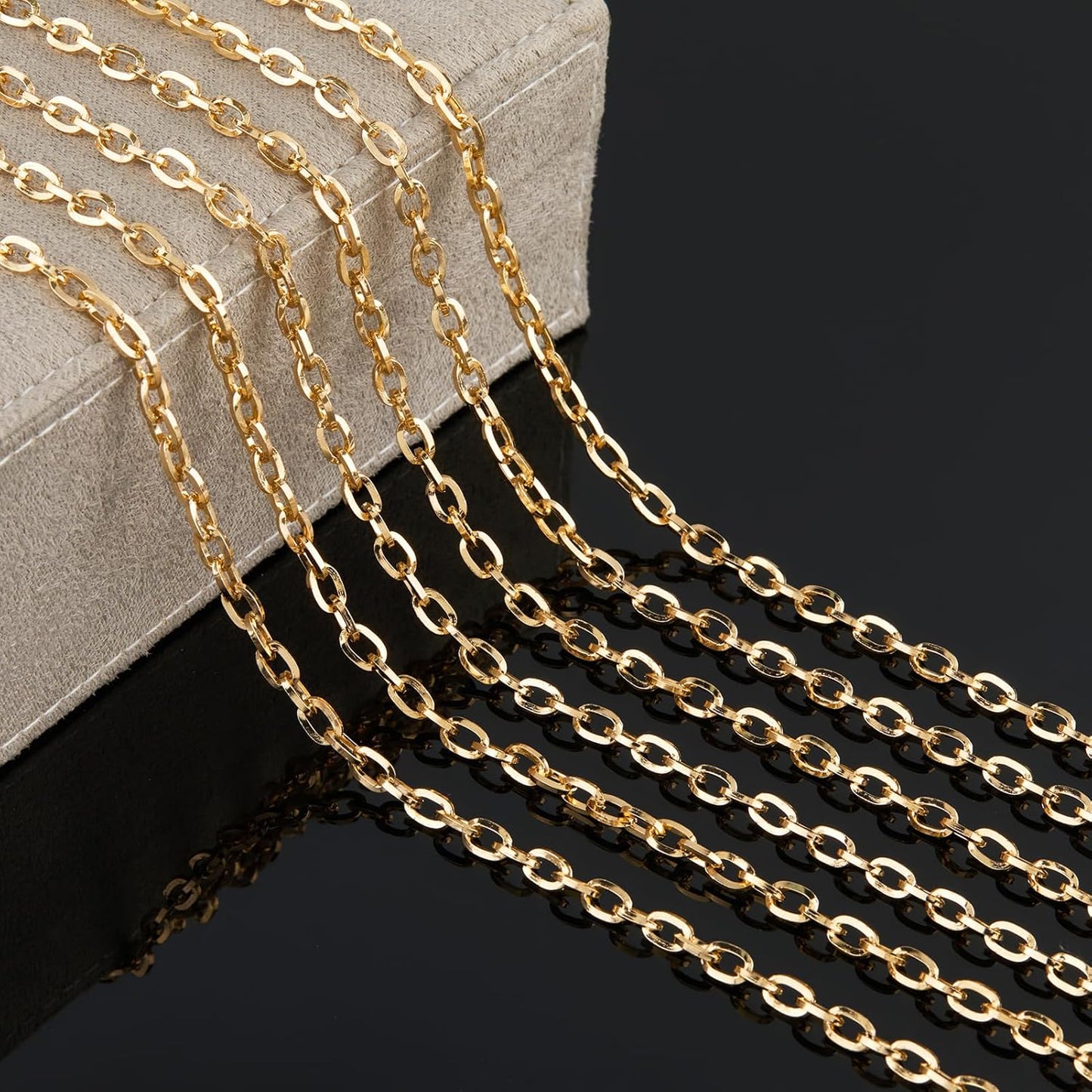 Gold Paperclip Chain Bracelet