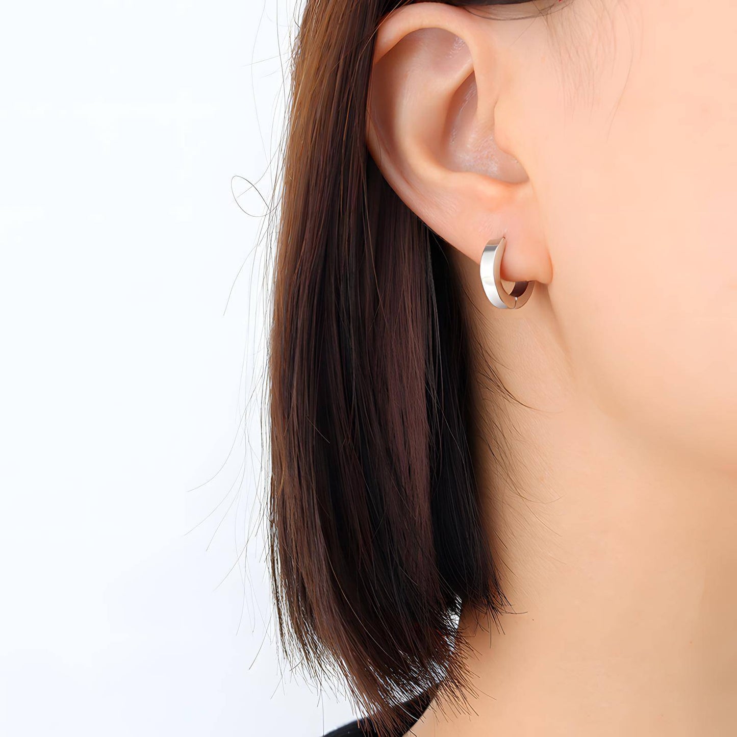 Stainless steel earrings,