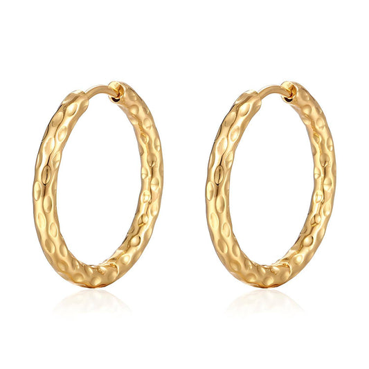 18K gold plated Stainless steel earrings,