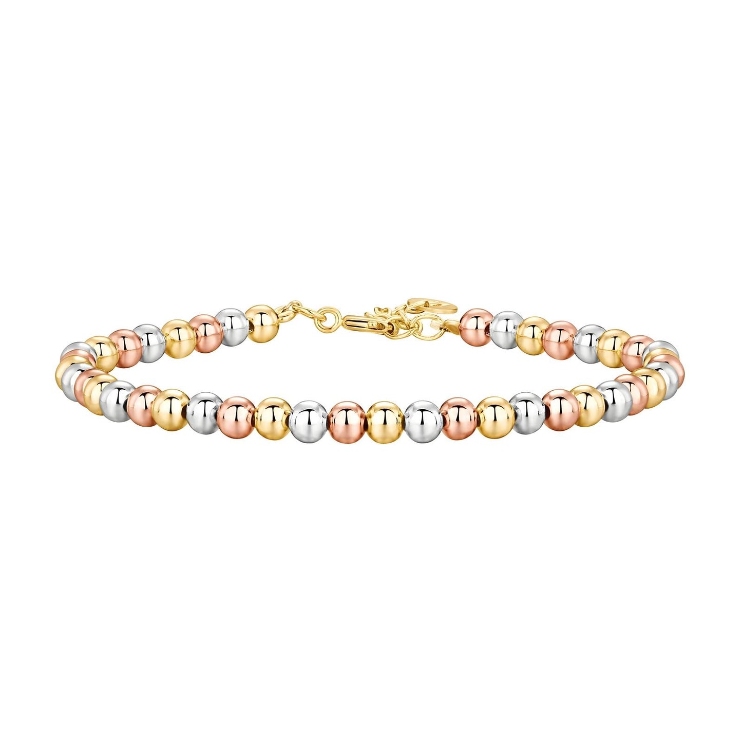 Modern Chain Bracelet in 18K Gold Plated Steel