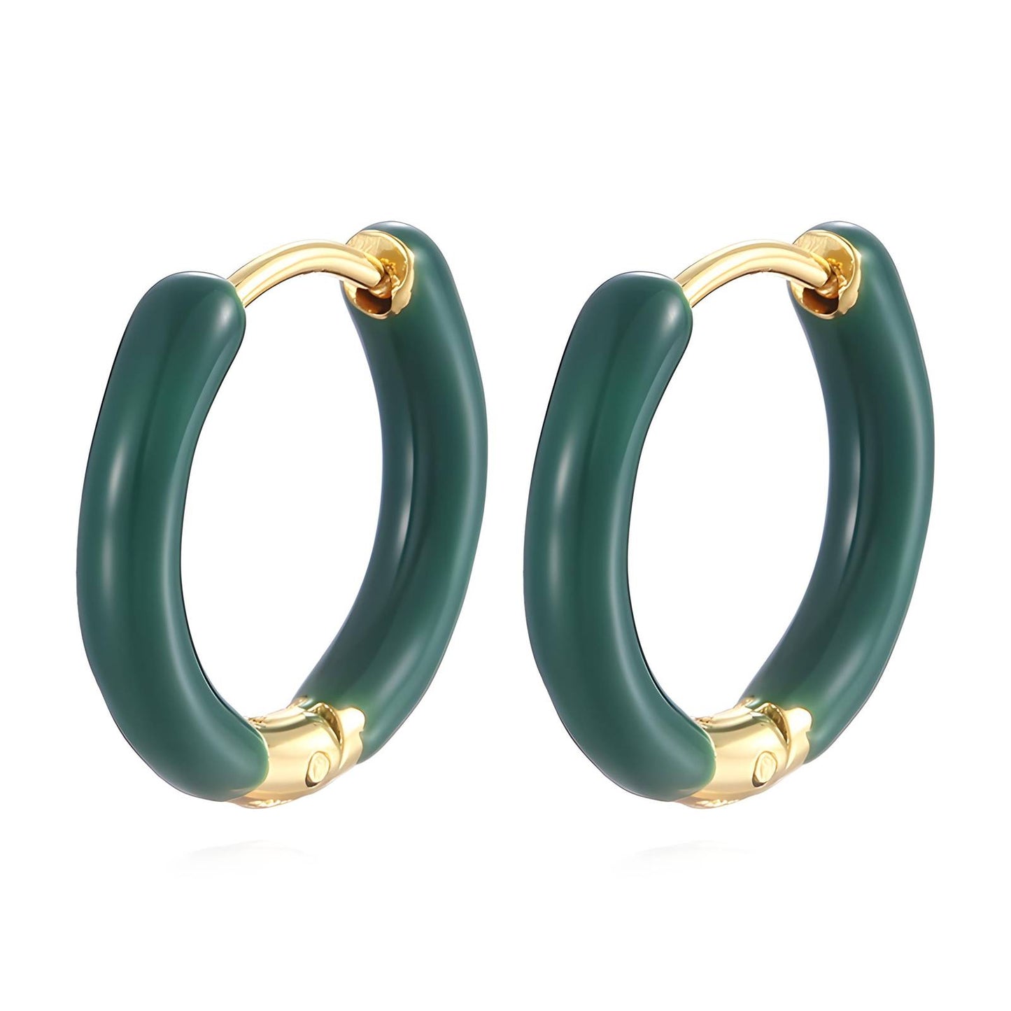 18K gold plated Stainless steel earrings,