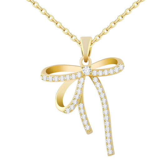 Modern Chain Necklace in 18K Gold Plated Steel