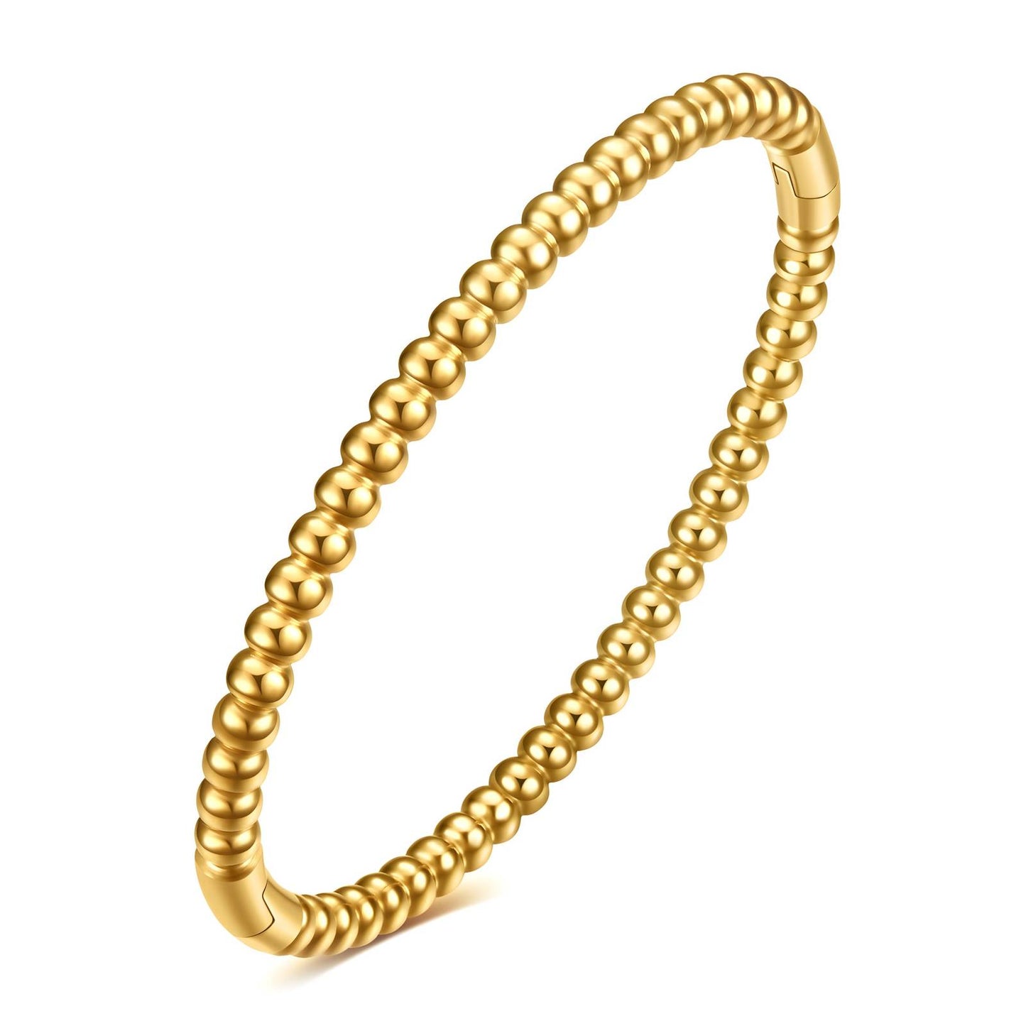 Classic Link Bracelet in 18K Gold Plated Steel