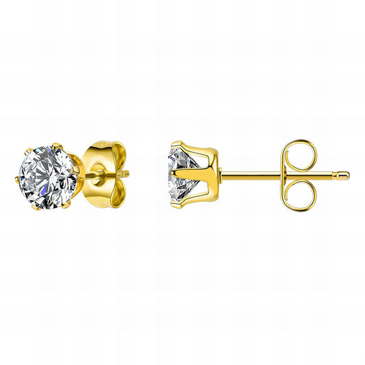 18K gold plated Stainless steel earrings,