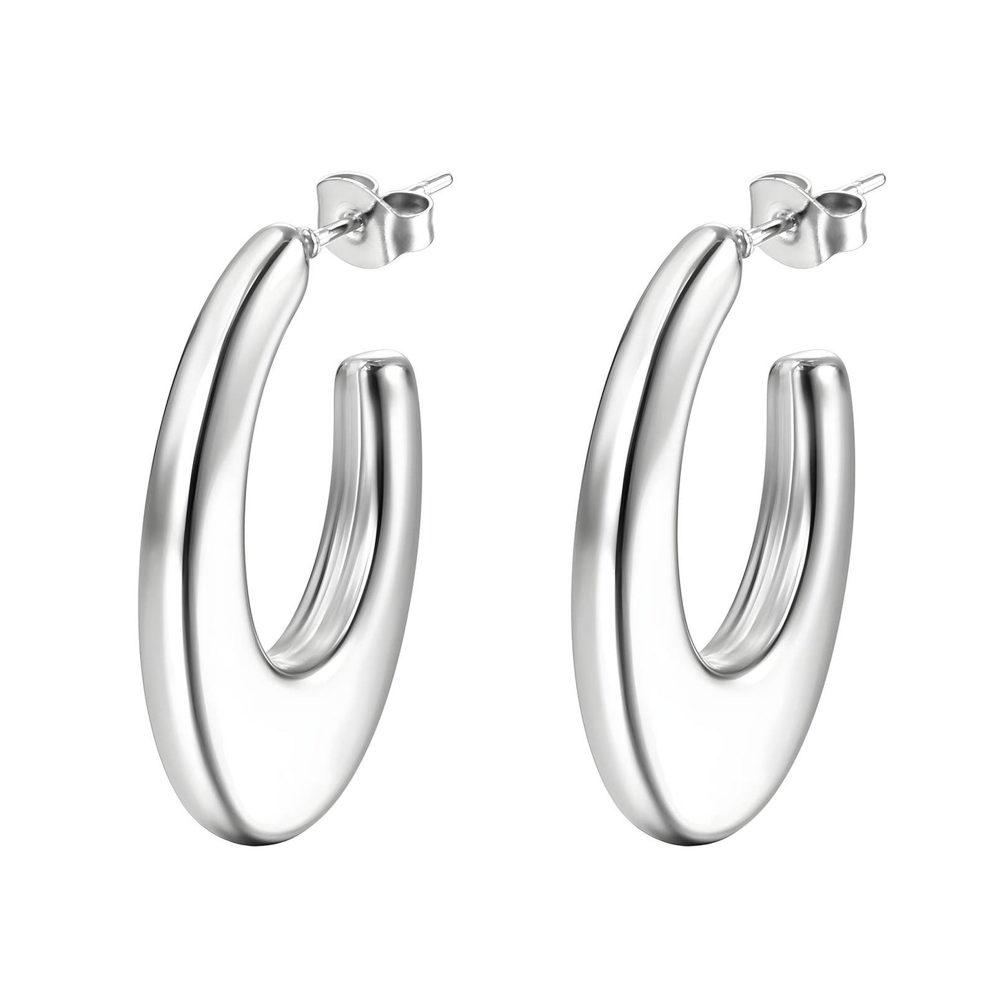 Stainless steel earrings,