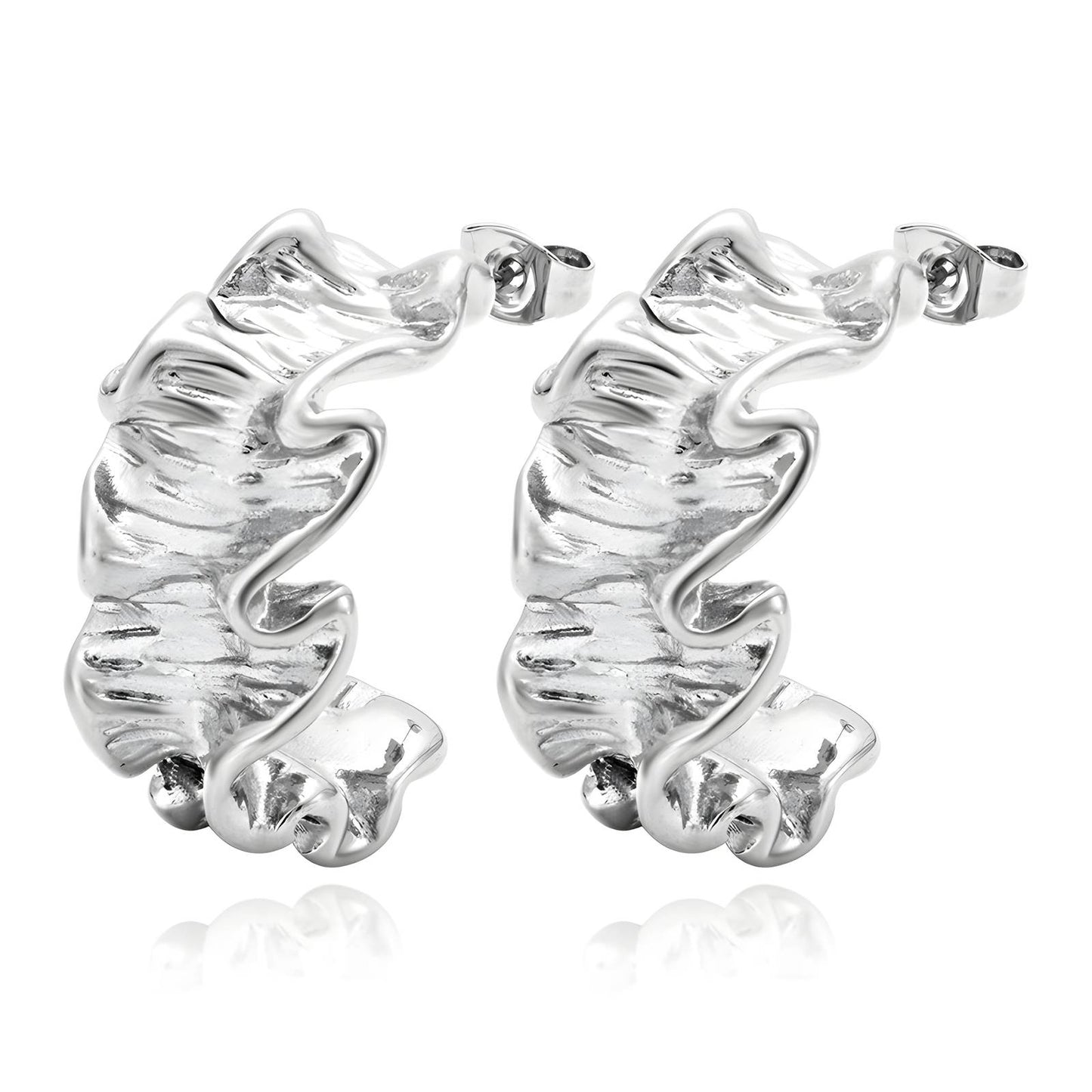 Stainless steel earrings,