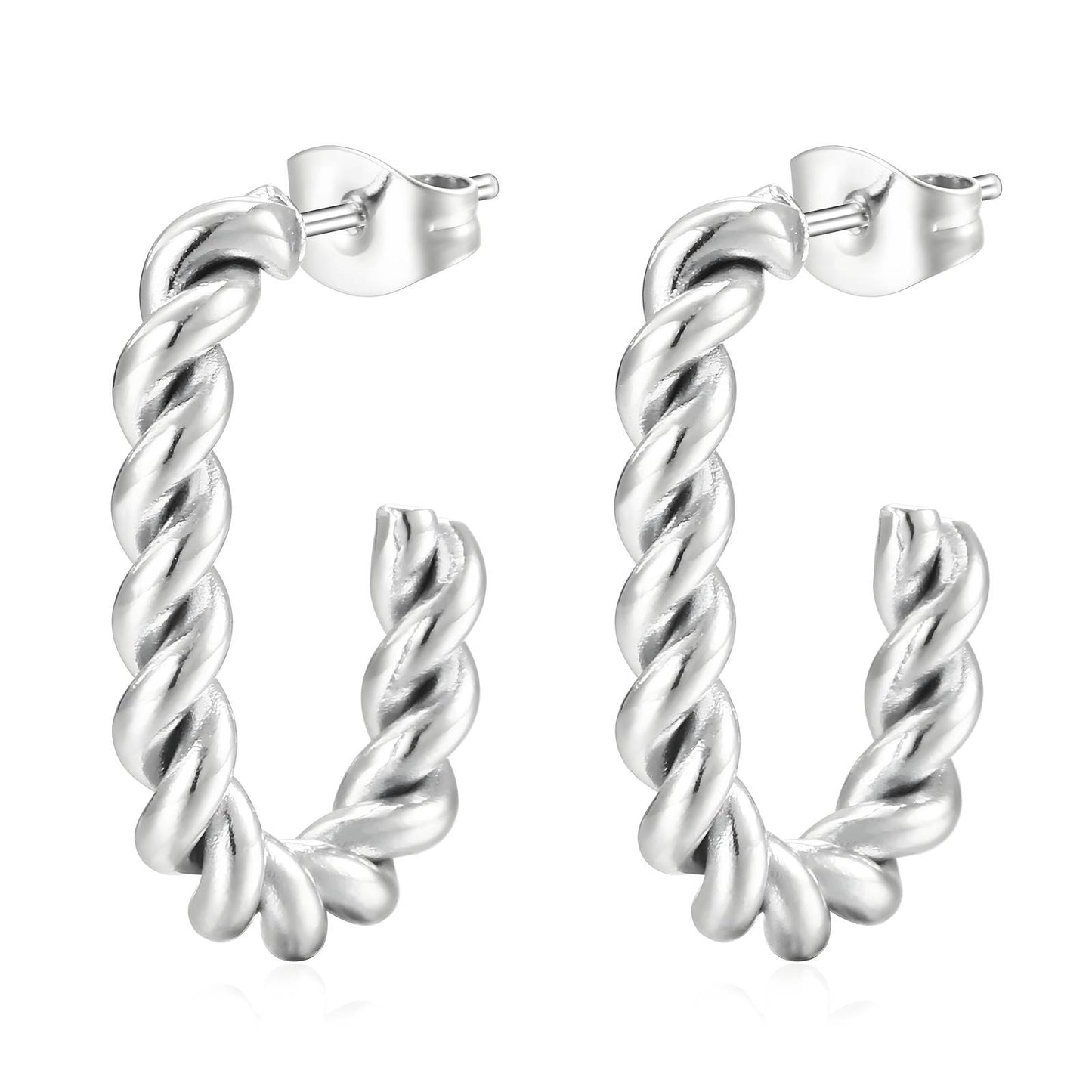 Stainless steel earrings,