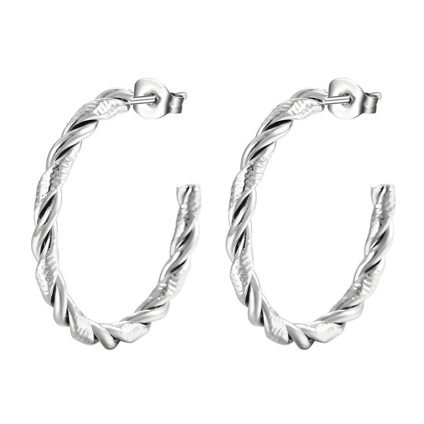 Stainless steel earrings,