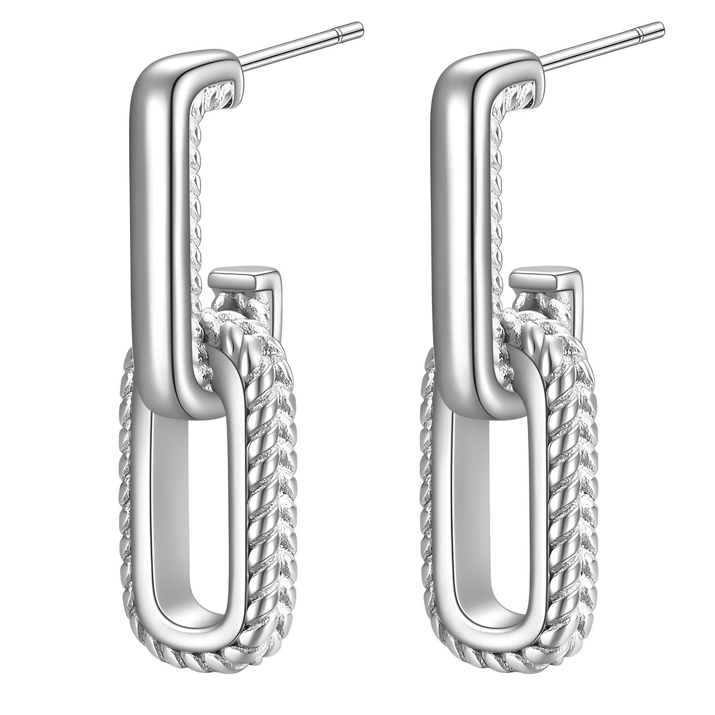 Stainless steel earrings,