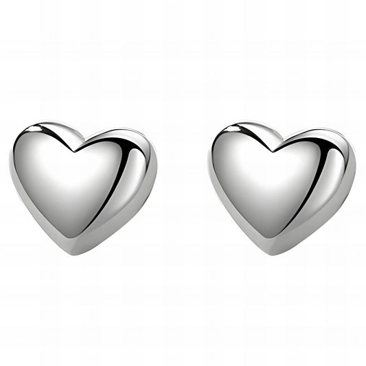 Stainless steel  Hearts earrings,