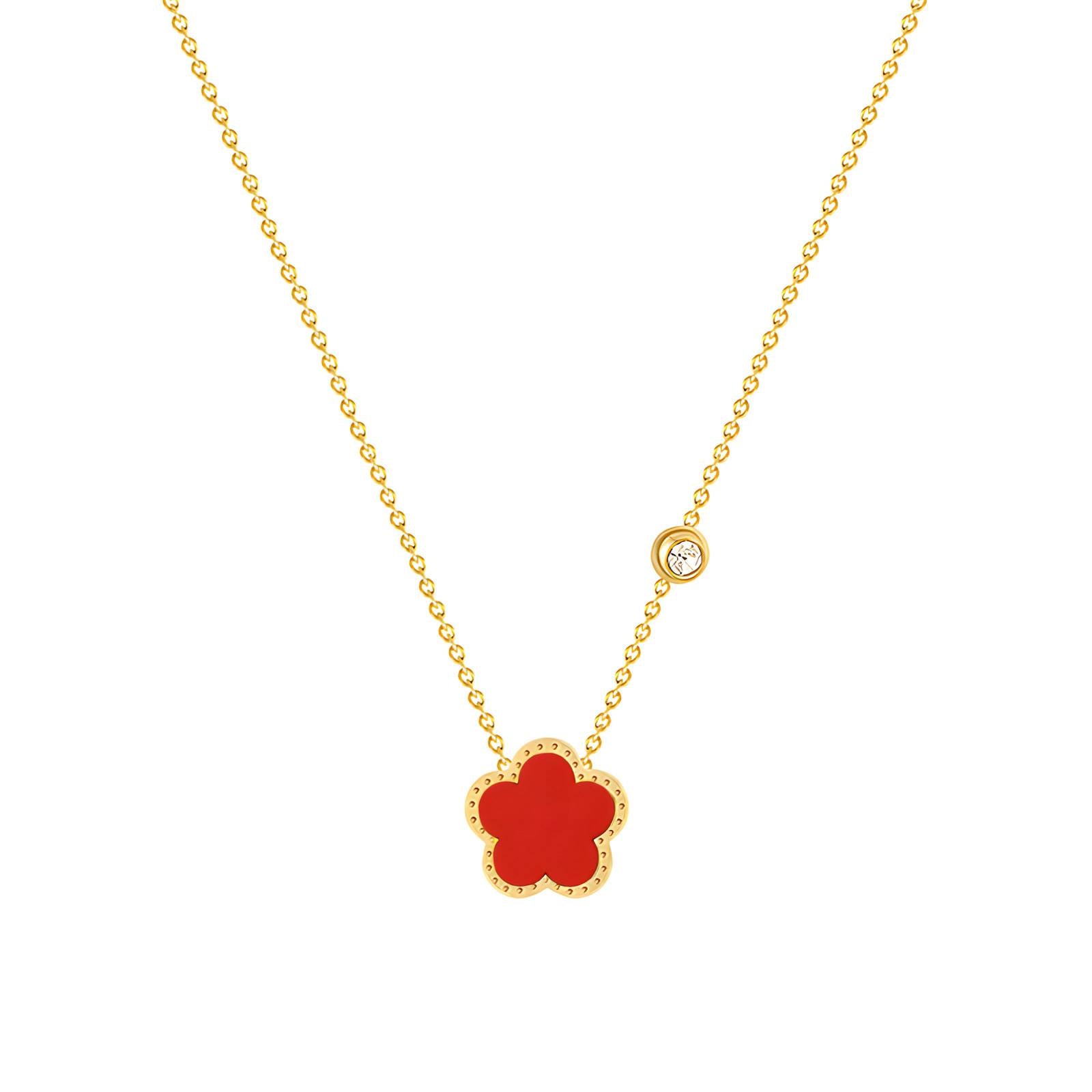 Classic Chain Necklace in 18K Gold Plated Steel