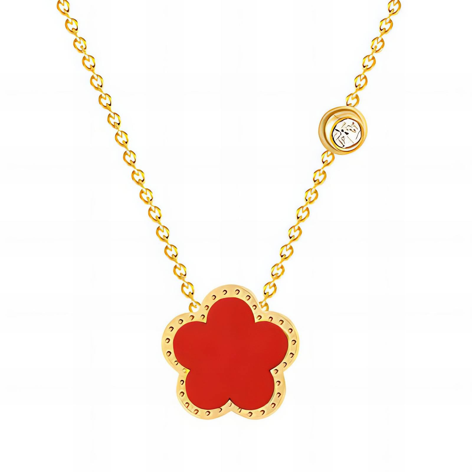 Classic Chain Necklace in 18K Gold Plated Steel