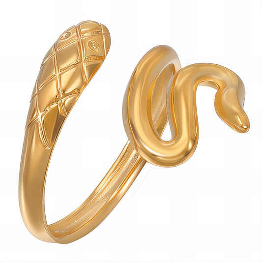 Serpent Ring | Gold Plated Collection