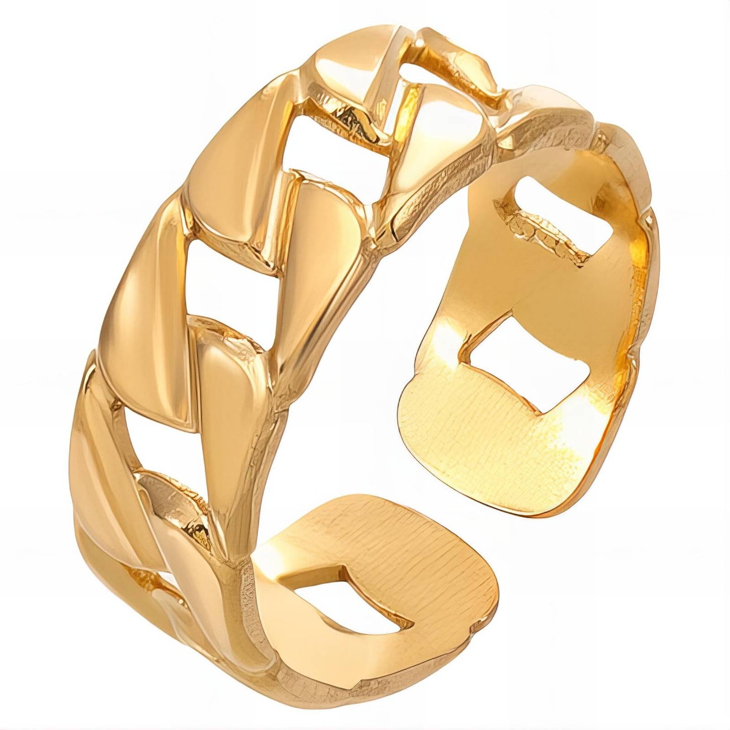 Elegant Ring | Gold Plated Steel