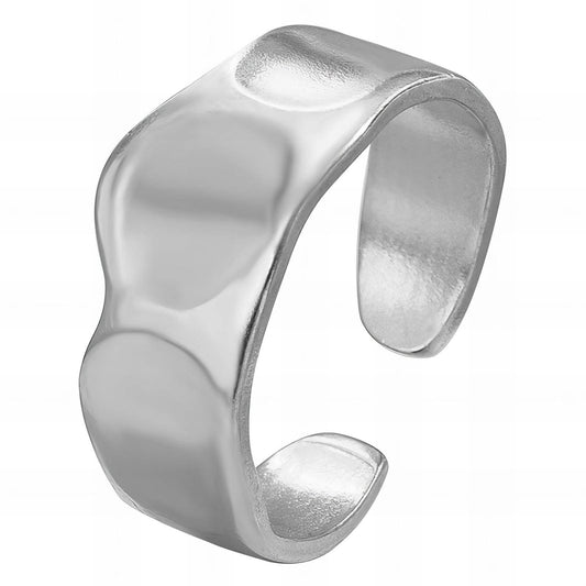 Classic Statement Band Ring in Stainless Steel