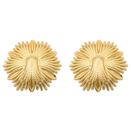 18K gold plated Stainless steel earrings,