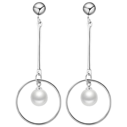 Pendientes de acero inoxidable,