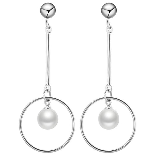 Pendientes de acero inoxidable,