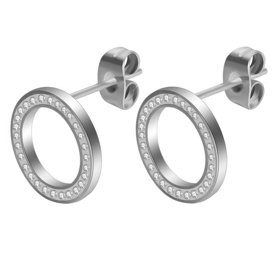 Stainless steel earrings,