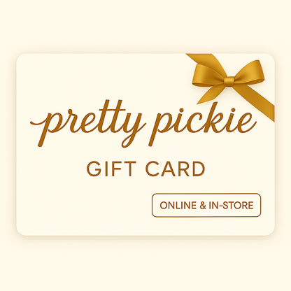 Pretty Pickie Gift Card – Online & In-Store Jewelry Credit