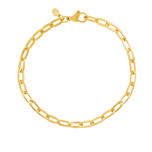 Classic Paperclip Charm Bracelet