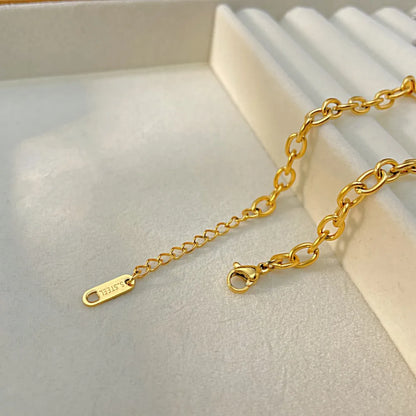 ✨ Pulsera de barra de acero inoxidable
